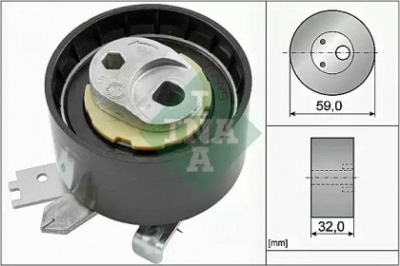 WILMINK GROUP wg1710105 -  Натяжной ролик, ремень ГРМ